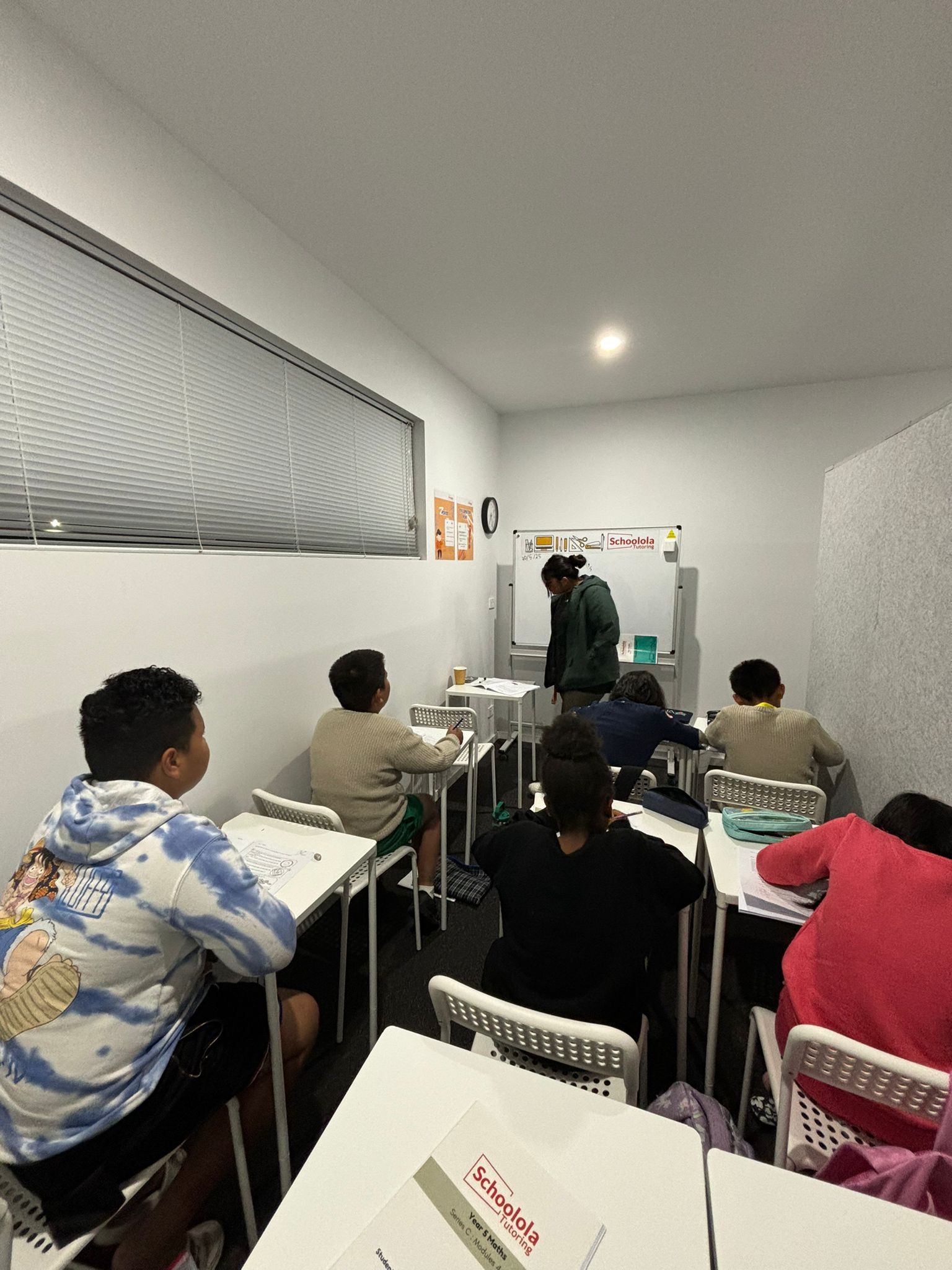 Children learning at Schoolola